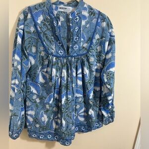 Modern Soul Women’s M size 6 Cotton Floral watercolor contemporary look